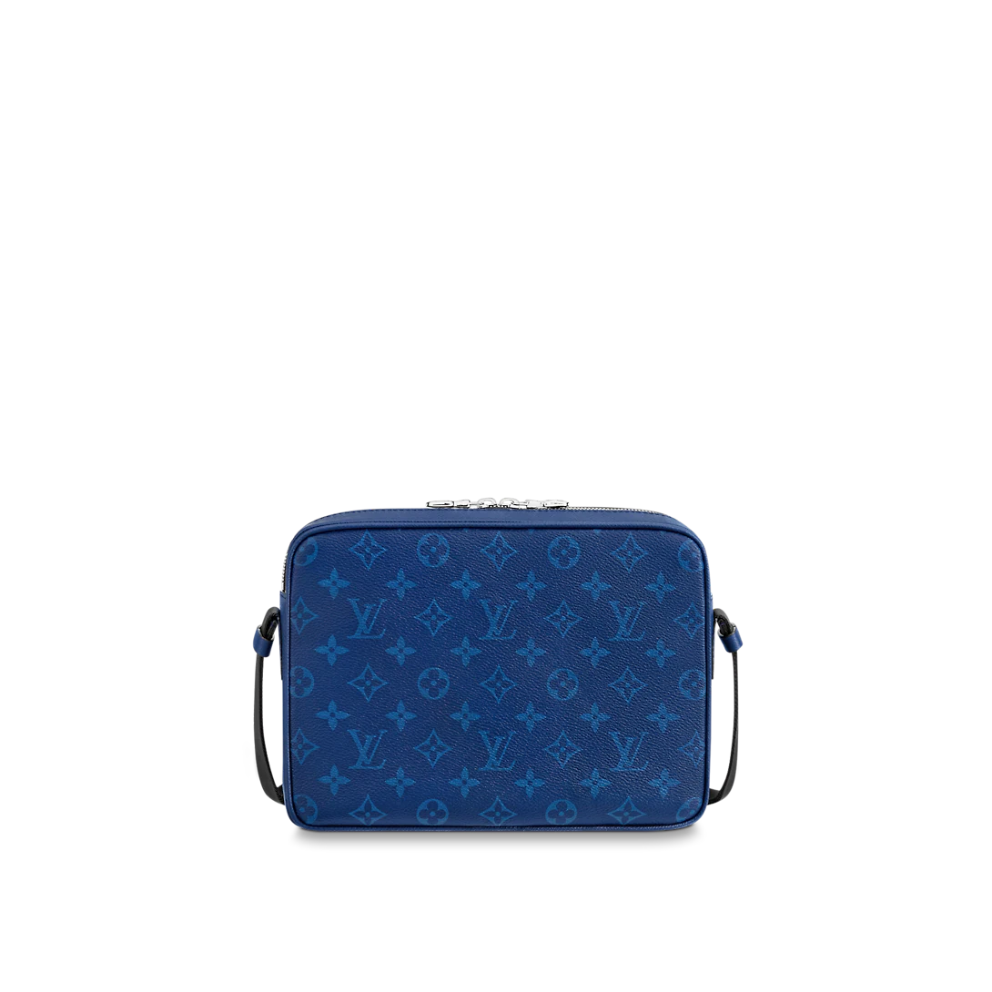 Louis Vuitton Outdoor Messenger Monogram Pacific Taiga Blue in