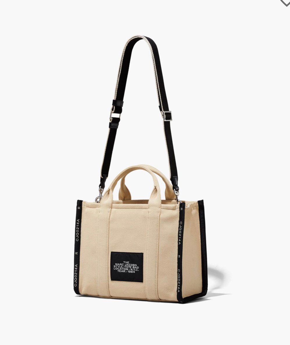 Marc Jacobs The Jacquard Medium Tote Bag in Warm Sand
