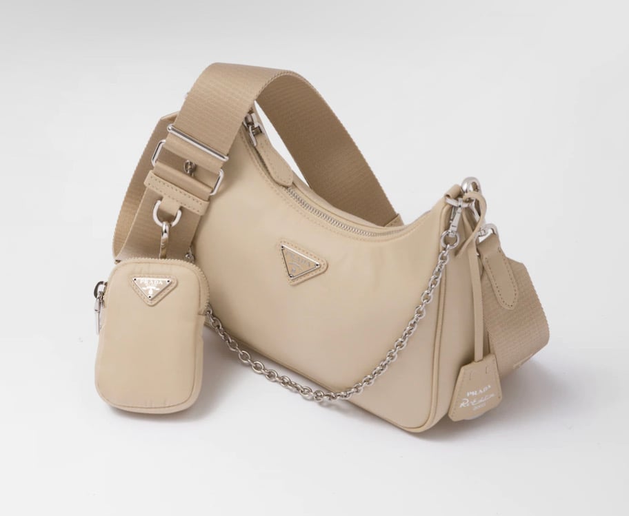 Prada Re-Edition 2005 Shoulder Bag 'Desert Beige' – DESIGNERRESELLS